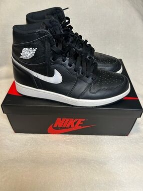 Nike Air Jordan 1 Retro High OG Yin Yang in Box Sneakers Black Men’s 8.5